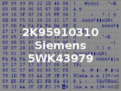 2K95910310 Siemens 5WK43979