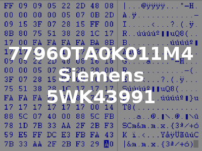 77960TA0K011M4 Siemens 5WK43991
