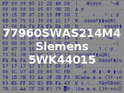 77960SWAS214M4 Siemens 5WK44015