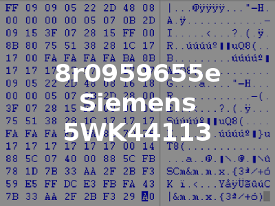 8r0959655e Siemens 5WK44113