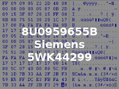 8U0959655B Siemens 5WK44299
