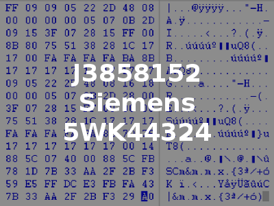 J3858152 Siemens 5WK44324