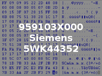 959103X000 Siemens 5WK44352