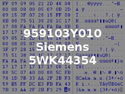 959103Y010 Siemens 5WK44354