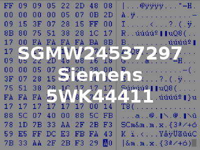SGMW24537297 Siemens 5WK44411