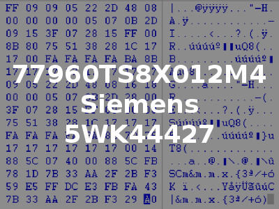 77960TS8X012M4 Siemens 5WK44427