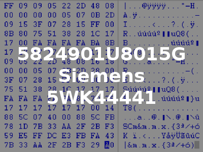 5824901U8015G Siemens 5WK44441