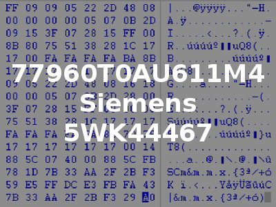 77960T0AU611M4 Siemens 5WK44467