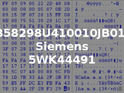 J3858298U410010JB0102 Siemens 5WK44491