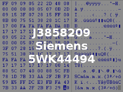 J3858209 Siemens 5WK44494