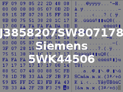 J3858207SW807178 Siemens 5WK44506