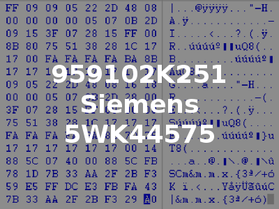 959102K251 Siemens 5WK44575