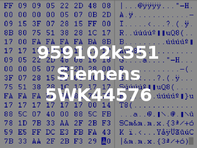 959102k351 Siemens 5WK44576