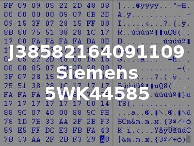 J38582164091109 Siemens 5WK44585