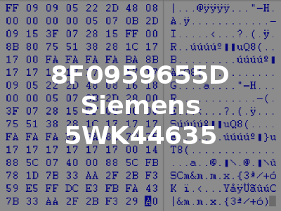 8F0959655D Siemens 5WK44635