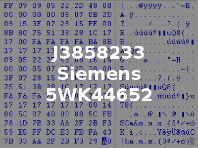 J3858233 Siemens 5WK44652