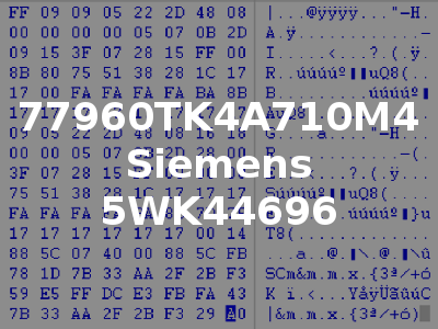 77960TK4A710M4 Siemens 5WK44696