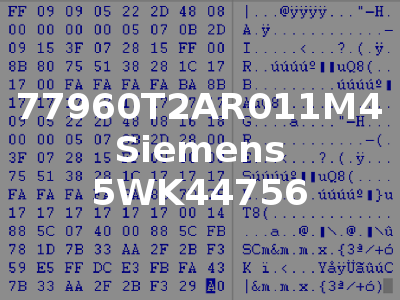 77960T2AR011M4 Siemens 5WK44756