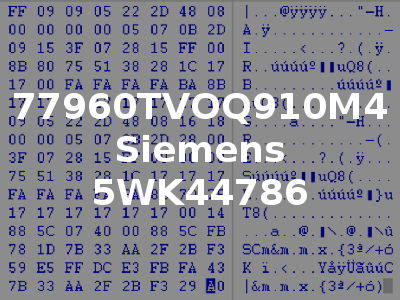 77960TVOQ910M4 Siemens 5WK44786