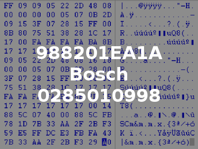 988201EA1A Bosch 0285010998