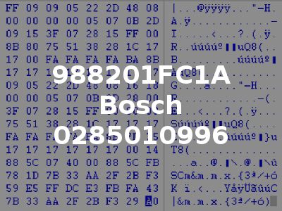 988201FC1A Bosch 0285010996