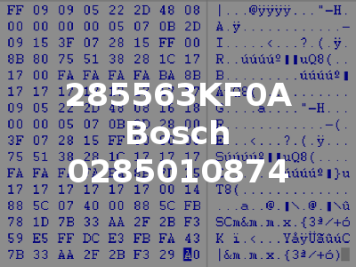 285563KF0A Bosch 0285010874
