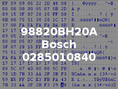 98820BH20A Bosch 0285010840