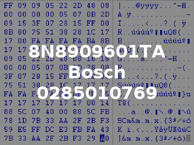 8N8909601TA Bosch 0285010769