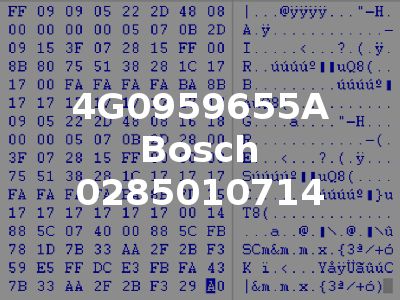 4G0959655A Bosch 0285010714