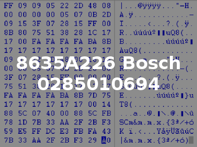8635A226 Bosch 0285010694