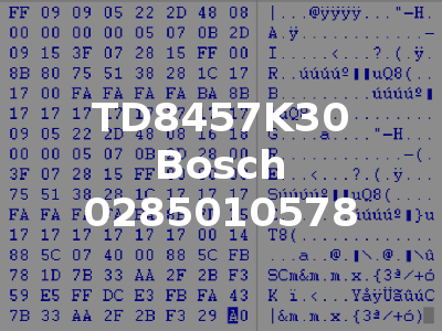 TD8457K30 Bosch 0285010578