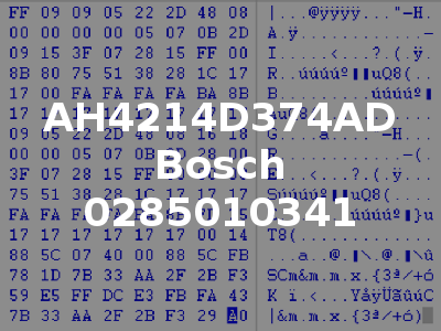AH4214D374AD Bosch 0285010341