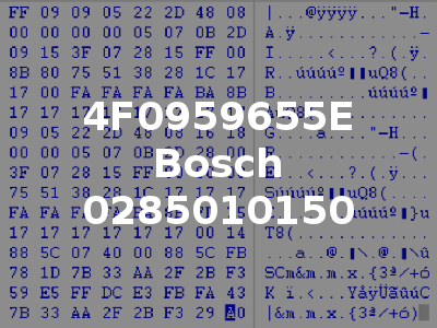 4F0959655E Bosch 0285010150