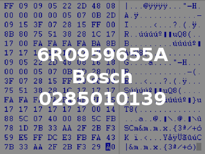 6R0959655A Bosch 0285010139