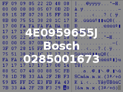 4E0959655J Bosch 0285001673