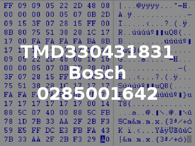 TMD330431831 Bosch 0285001642