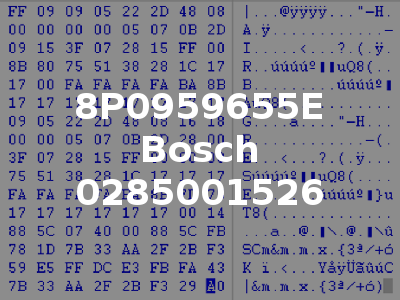 8P0959655E Bosch 0285001526