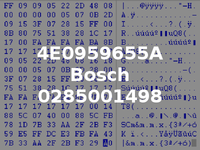 4E0959655A Bosch 0285001498