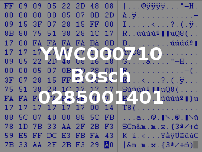 YWC000710 Bosch 0285001401