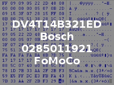 DV4T14B321ED Bosch 0285011921