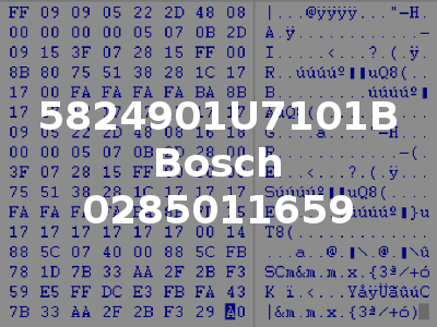 5824901U7101B Bosch 0285011659