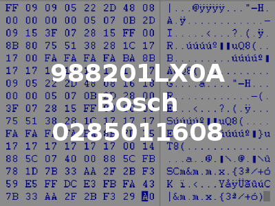 988201LX0A Bosch 0285011608