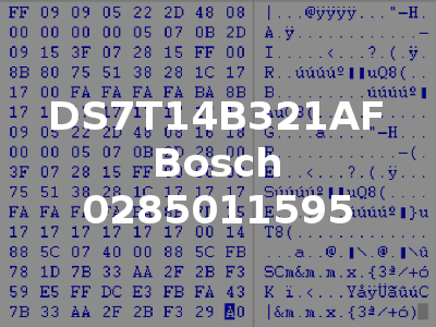 DS7T14B321AF Bosch 0285011595
