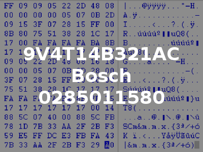 9V4T14B321AC Bosch 0285011580
