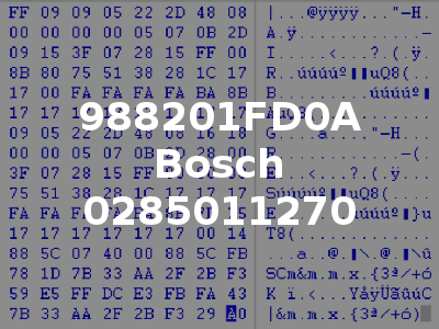 988201FD0A Bosch 0285011270