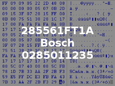 285561FT1A Bosch 0285011235