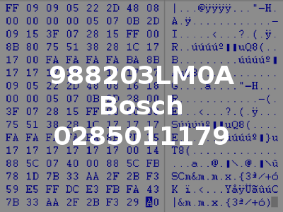 988203LM0A Bosch 0285011179
