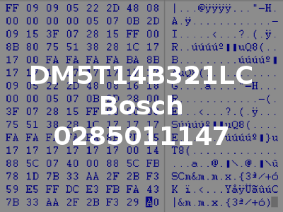 DM5T14B321LC Bosch 0285011147