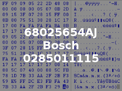 68025654AJ Bosch 0285011115