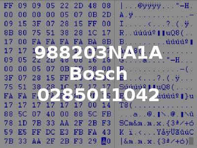 988203NA1A Bosch 0285011042